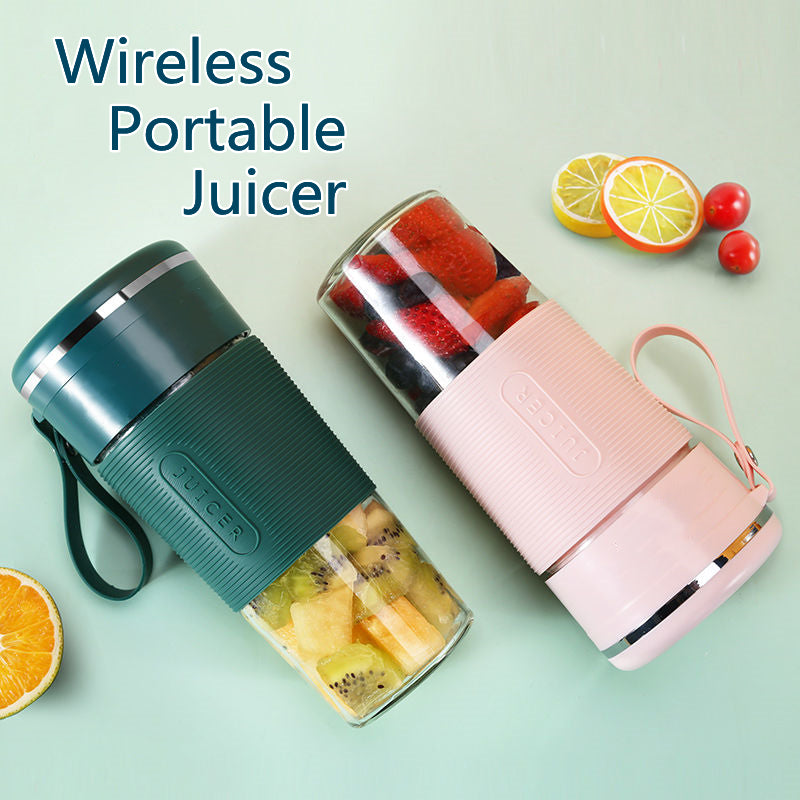Blender Electric Portabil – Smoothie & Sucuri, Reîncărcabil USB